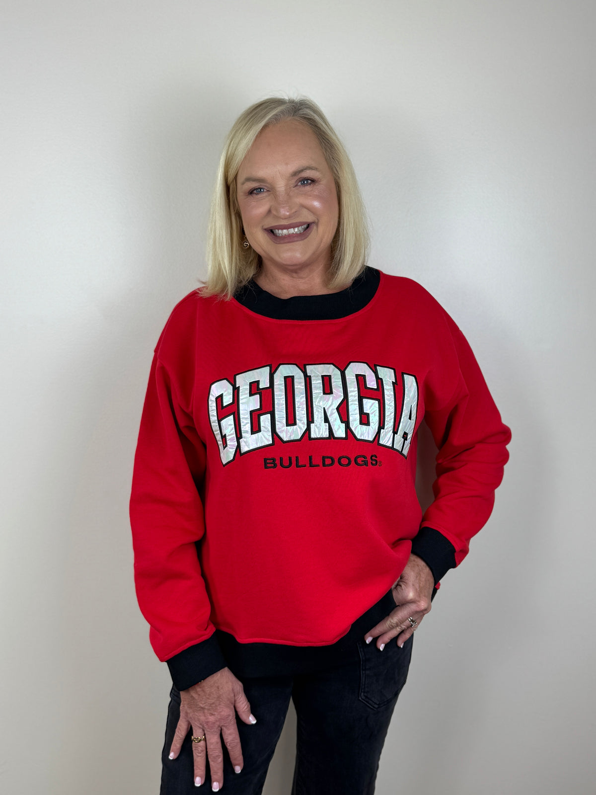 Stewart Simmons - Georgia Captain Mock Neck Pullover