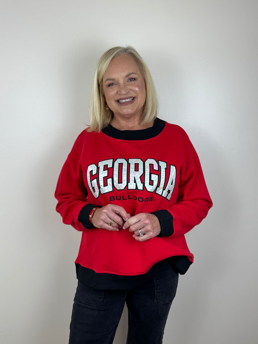 Stewart Simmons - Georgia Captain Mock Neck Pullover
