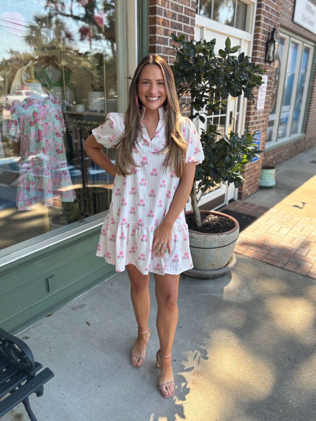 mary square nancy dress sweetbriar stripe kj clothier