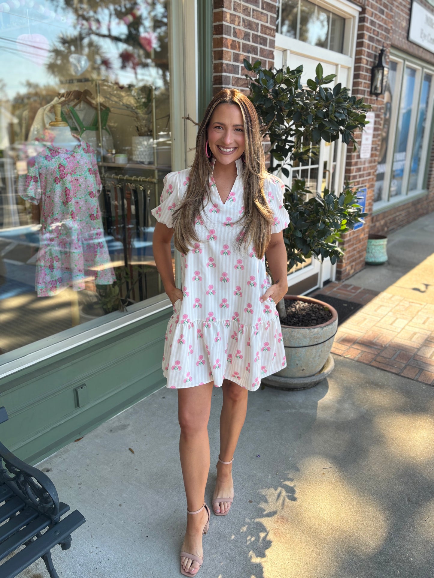 mary square nancy dress sweetbriar stripe kj clothier