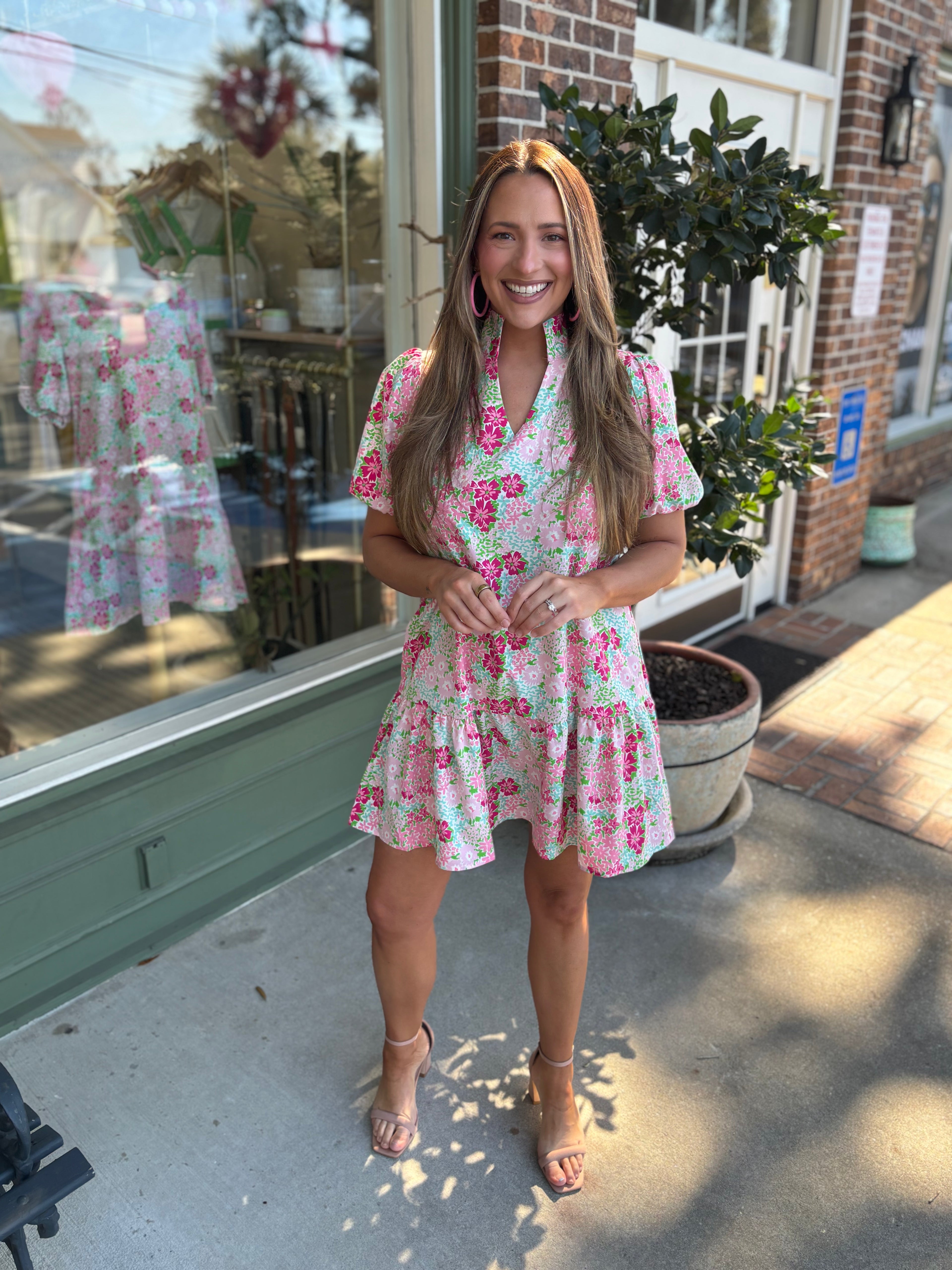 mary square nancy dress perfect pink kj clothier