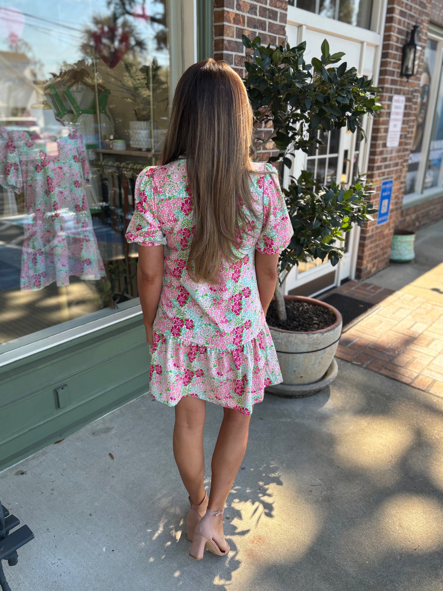 mary square nancy dress perfect pink kj clothier