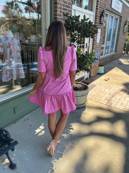 mary square deco lillies adelyn dress kj clothier