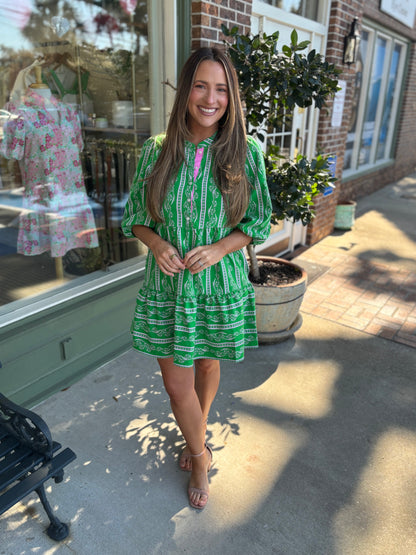 mary square riley dress garden lace green kj clothier