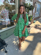 mary square riley dress garden lace green kj clothier