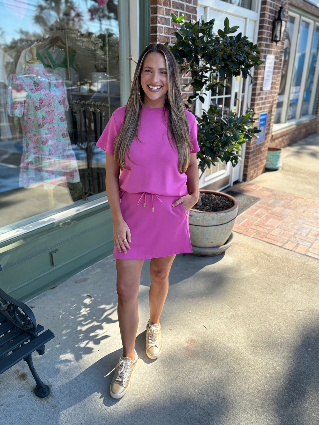 Mary Square - McKenzie Top - Pink