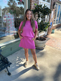mary square cora skort pink cloud silk kj clothier