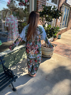 jungle print pajama pant set show me your mumu kj clothier
