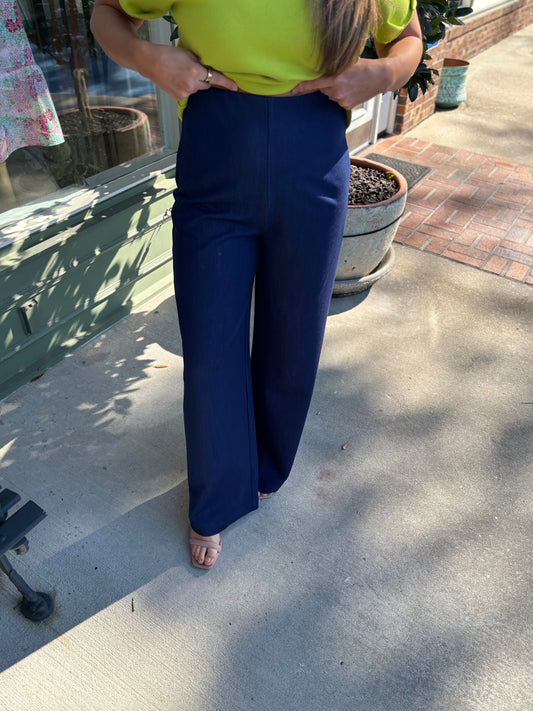 indigo chambray trousers kj clothier