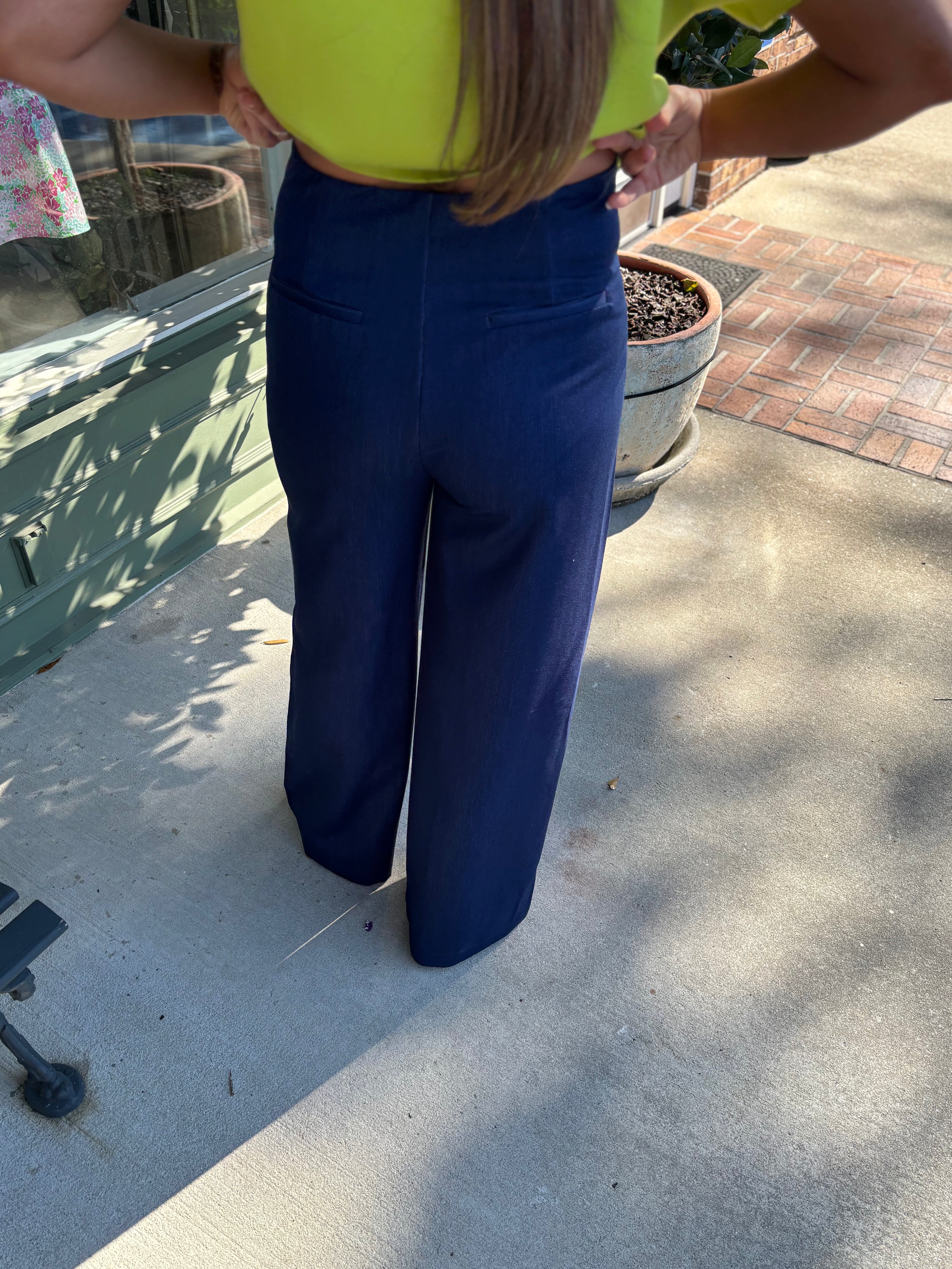 indigo chambray trousers kj clothier