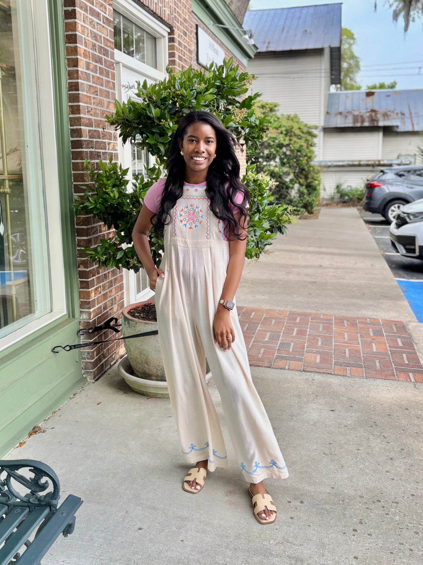 Jada Jumpsuit - Cream