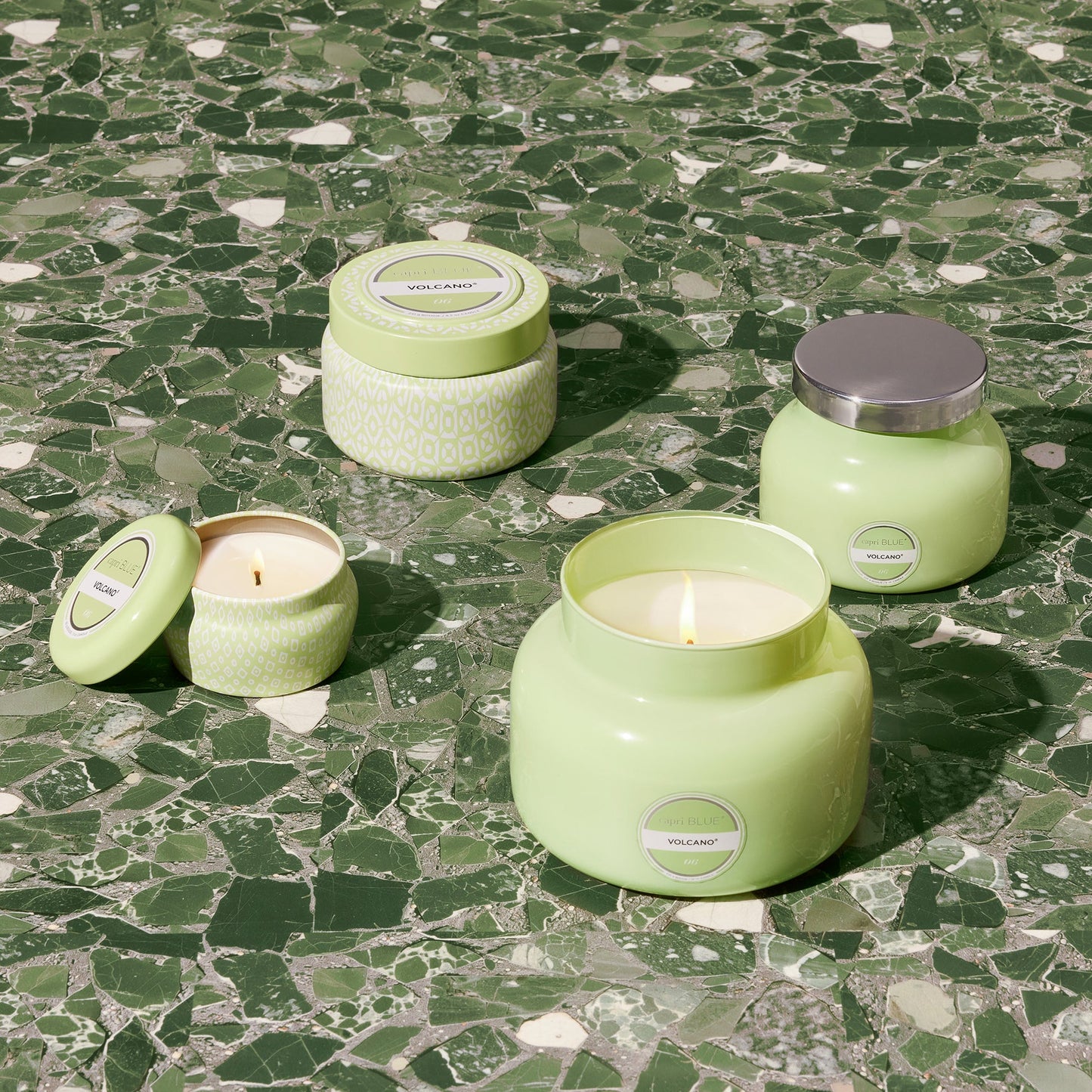 Capri Blue - Volcano Iced Matcha -8oz Petite Candle