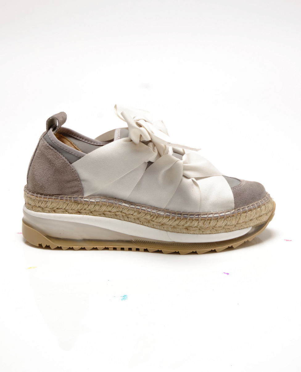 Free People - Chapman Espadrille Sneaker - Oyster Combo