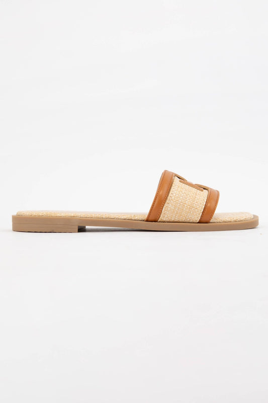 Abia Sandals - Cognac - KJ Clothier