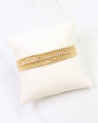 Ardmore Beaded Bracelet Set - Gold - KJ Clothier