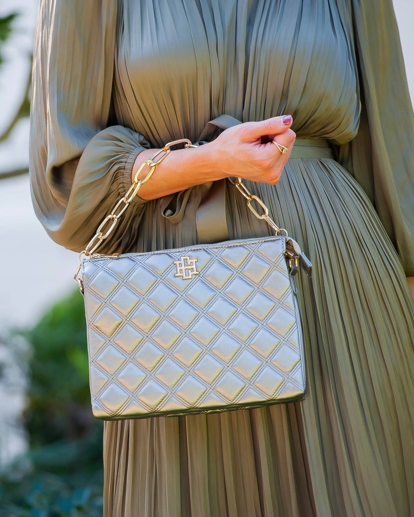 Ariana Crossbody - Black Pearl - KJ Clothier