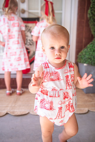 Stewart Simmons - Georgia Baby Team Toile Sleeveless Onesie