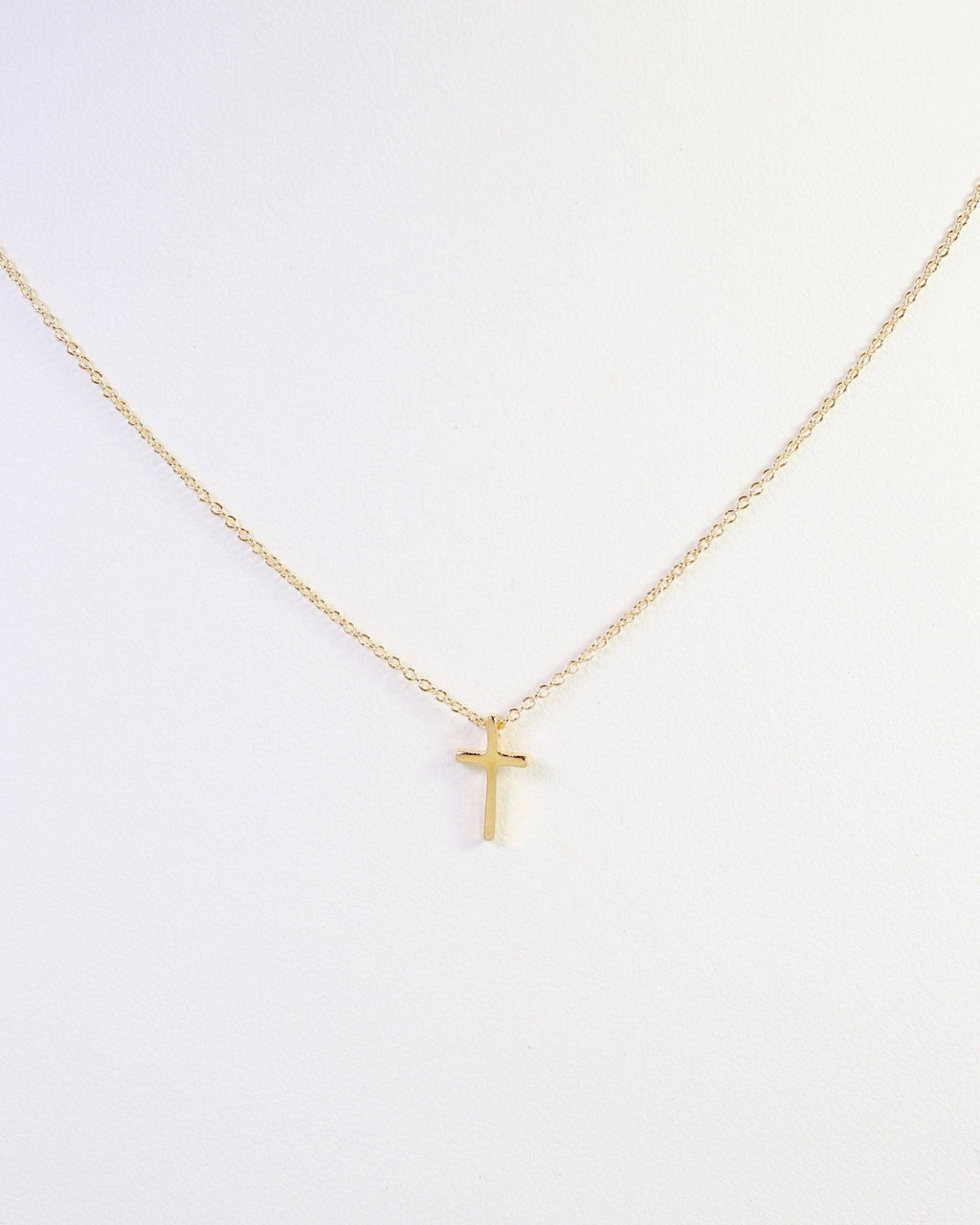Babylon Cross Necklace WR - Gold - KJ Clothier