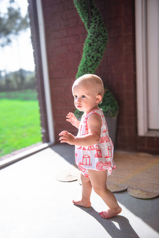 Stewart Simmons - Georgia Baby Team Toile Sleeveless Onesie