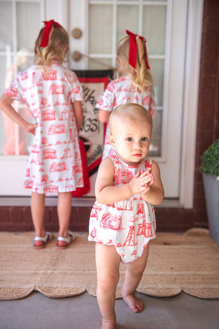 Stewart Simmons - Georgia Baby Team Toile Sleeveless Onesie