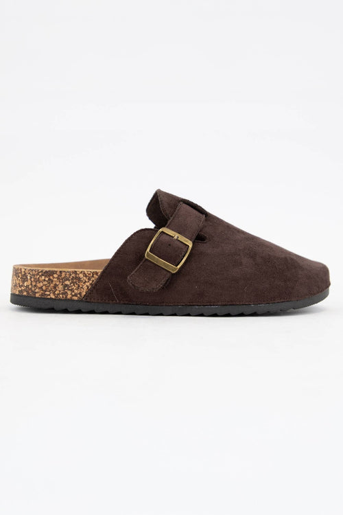 Benson Slide - Coffee - KJ Clothier