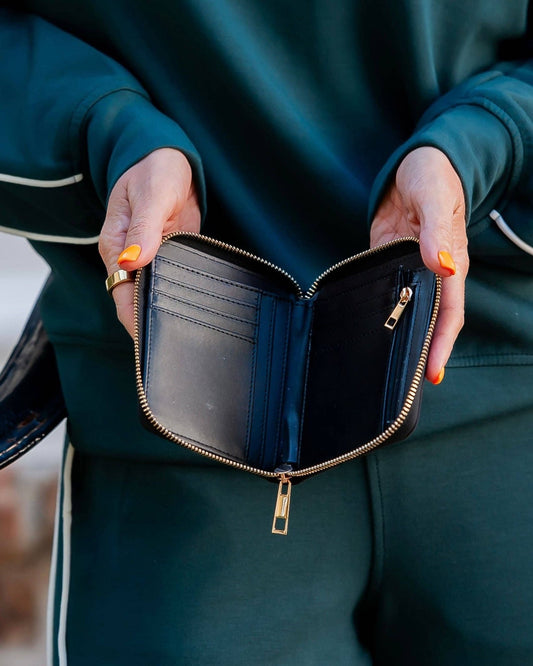 Blakely Wallet - Black Nylon - KJ Clothier