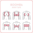 BOOMBA - Reusable Body Tape - Beige - KJ Clothier