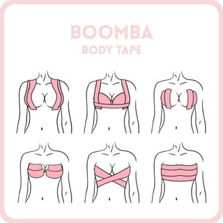 BOOMBA - Reusable Body Tape - Beige - KJ Clothier