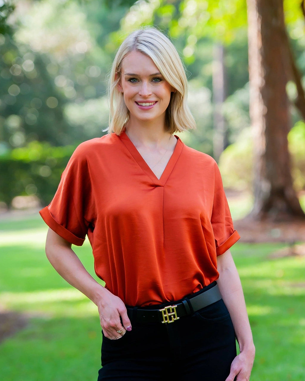 Bridgette Belt - Black - KJ Clothier