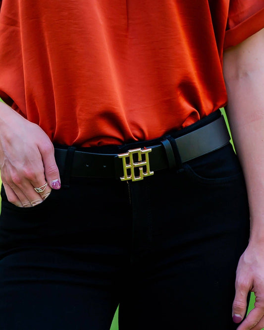 Bridgette Belt - Black - KJ Clothier
