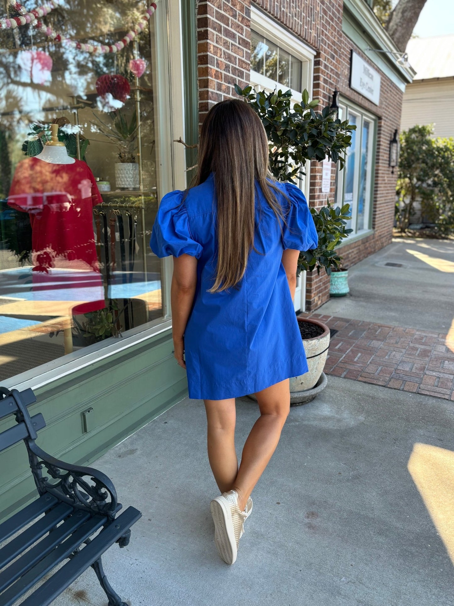 Chelsey Dress - Royal - KJ Clothier