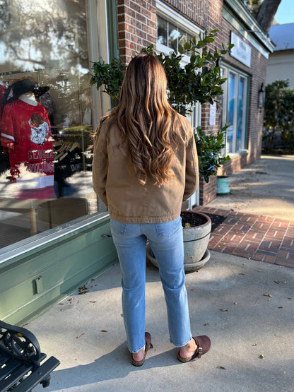 Classic Accent Jacket - Taupe - KJ Clothier