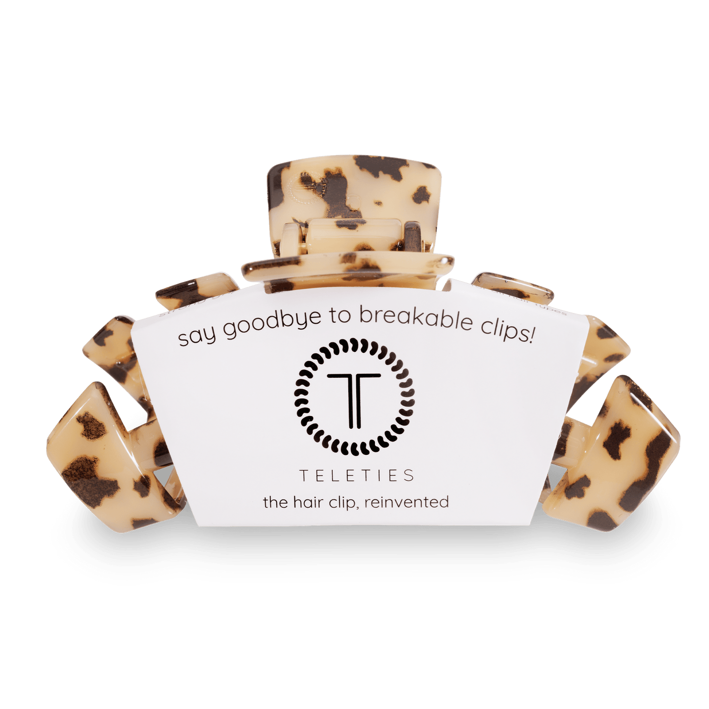Classic Hair Clip | Large | Blonde Tortoise - KJ Clothier