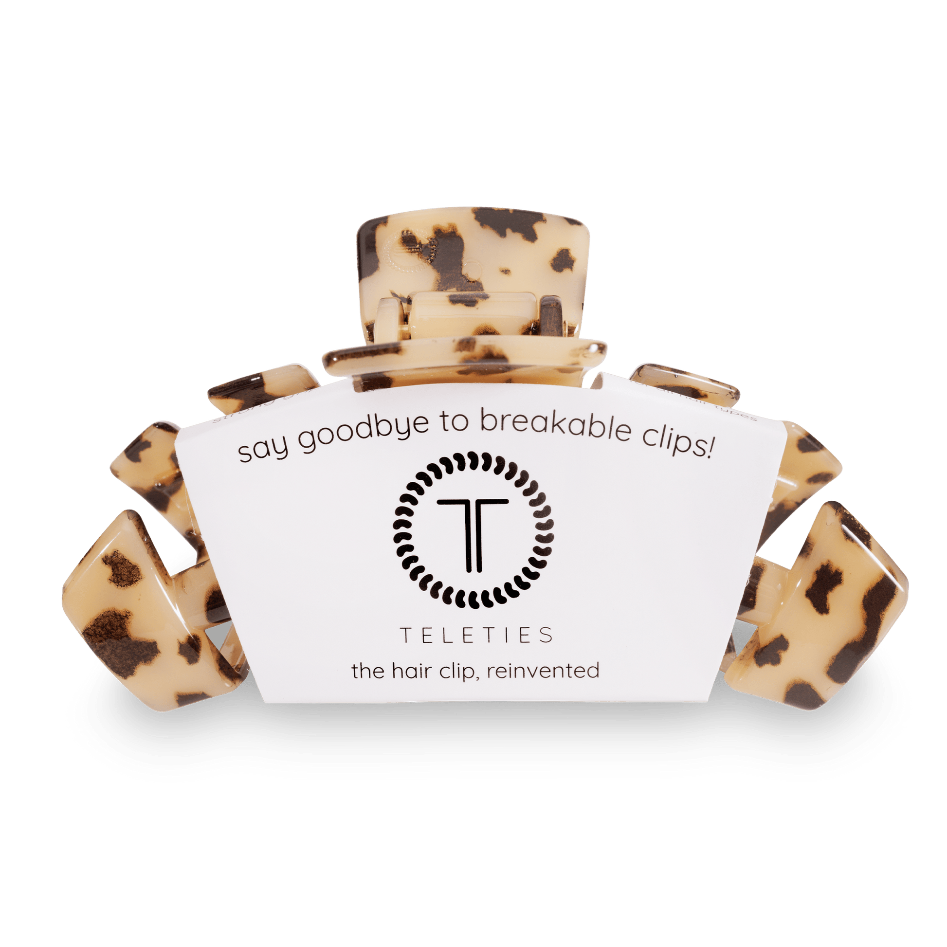 Classic Hair Clip | Large | Blonde Tortoise - KJ Clothier