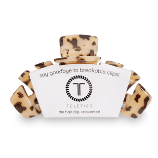 Classic Hair Clip | Large | Blonde Tortoise - KJ Clothier