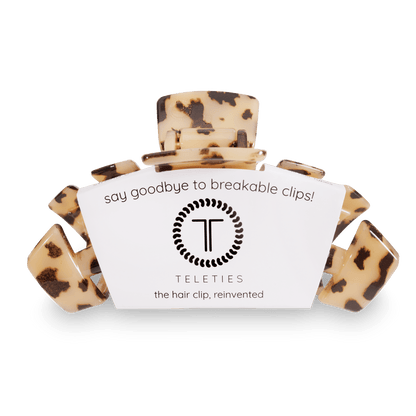 Classic Hair Clip | Large | Blonde Tortoise - KJ Clothier