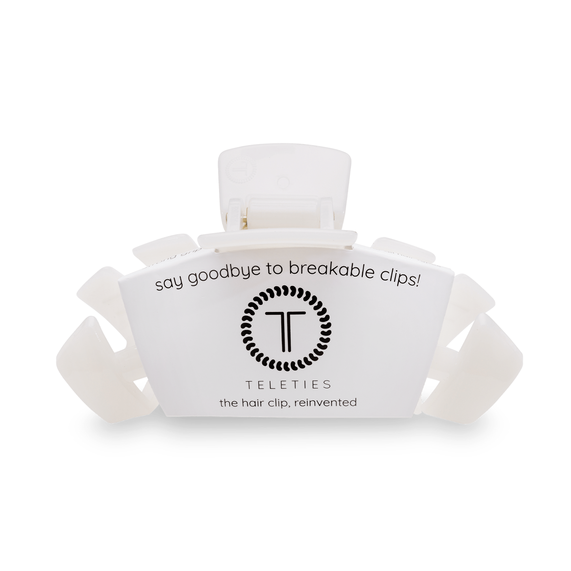 Classic Hair Clip | Large | Coconut White - KJ Clothier