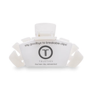 Classic Hair Clip | Large | Coconut White - KJ Clothier