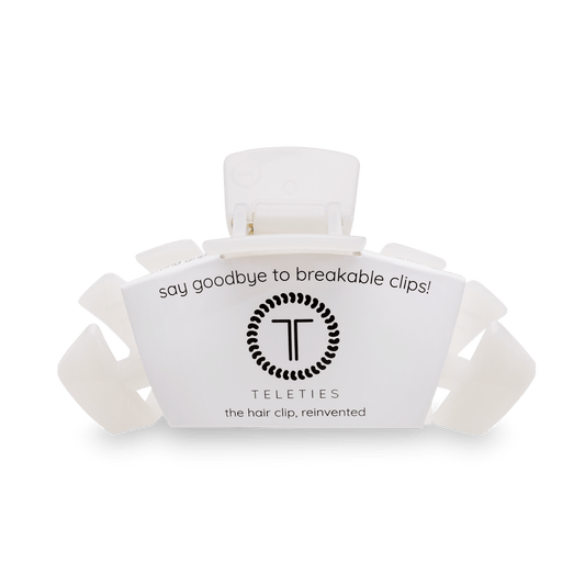 Classic Hair Clip | Large | Coconut White - KJ Clothier