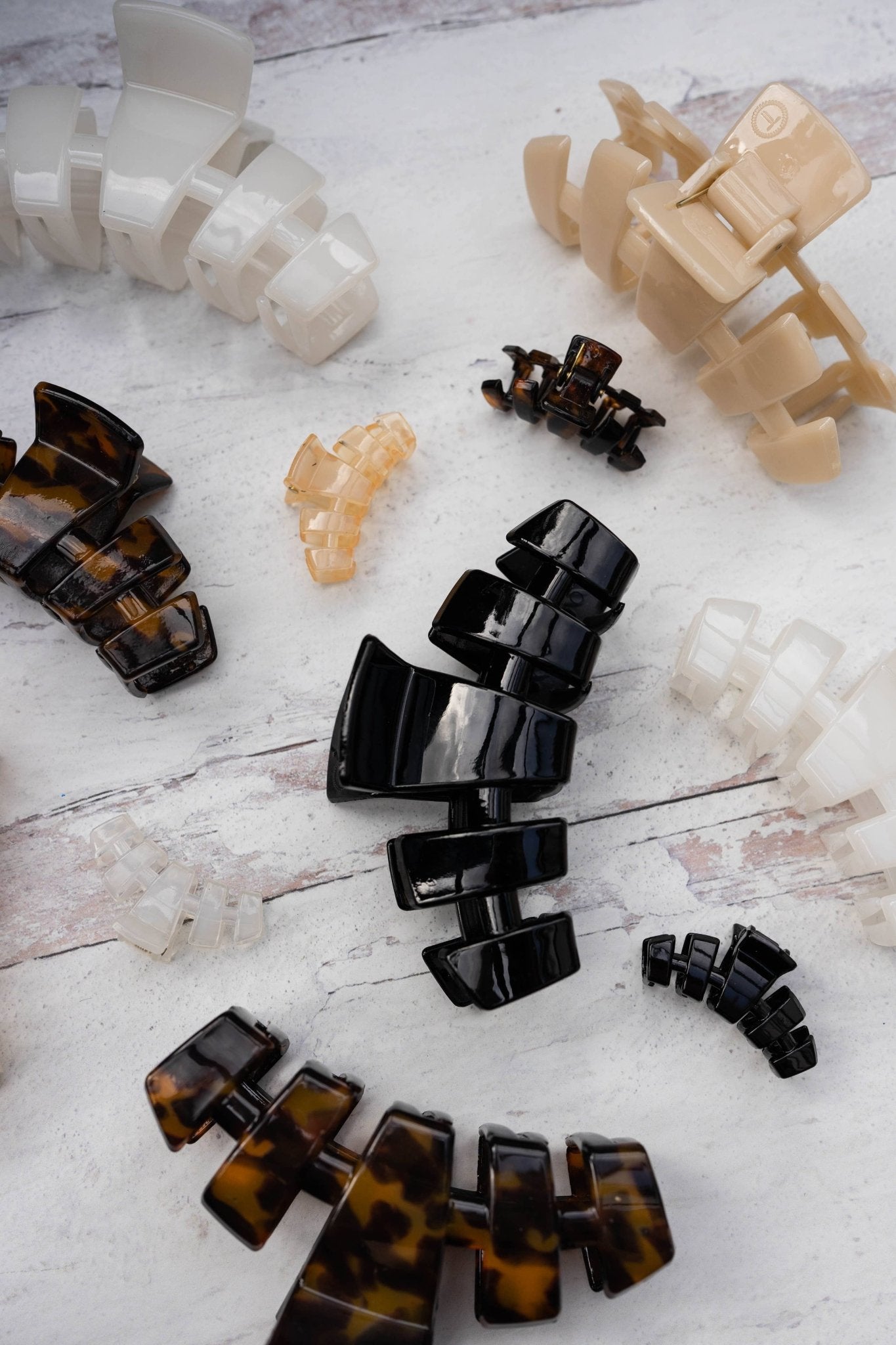 Classic Hair Clip | Large | Jet Black - KJ Clothier