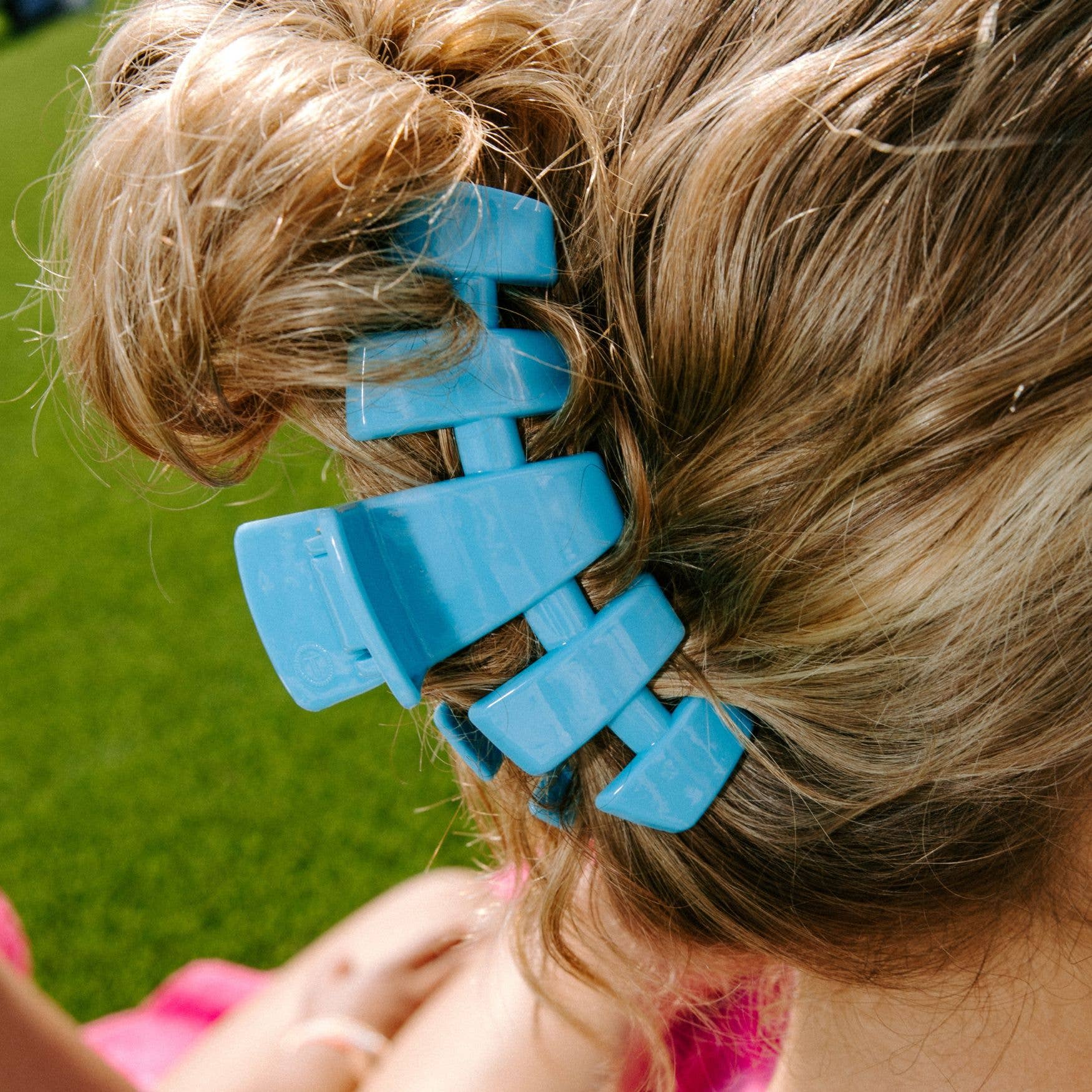 Classic Hair Clip | Large | Summer Sky - KJ Clothier
