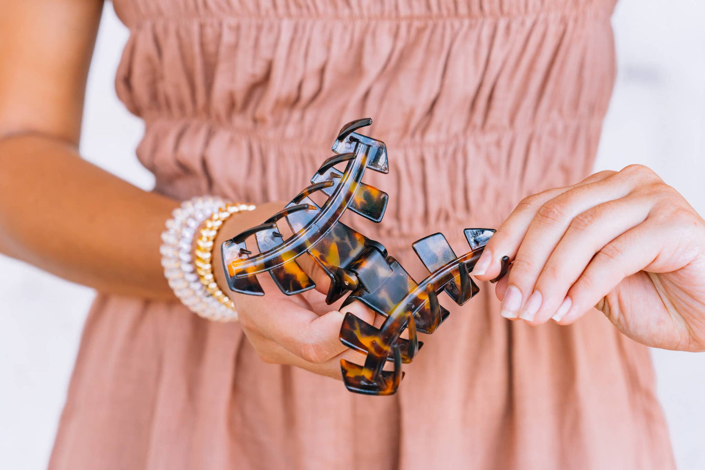 Classic Hair Clip | Large | Tortoise - KJ Clothier
