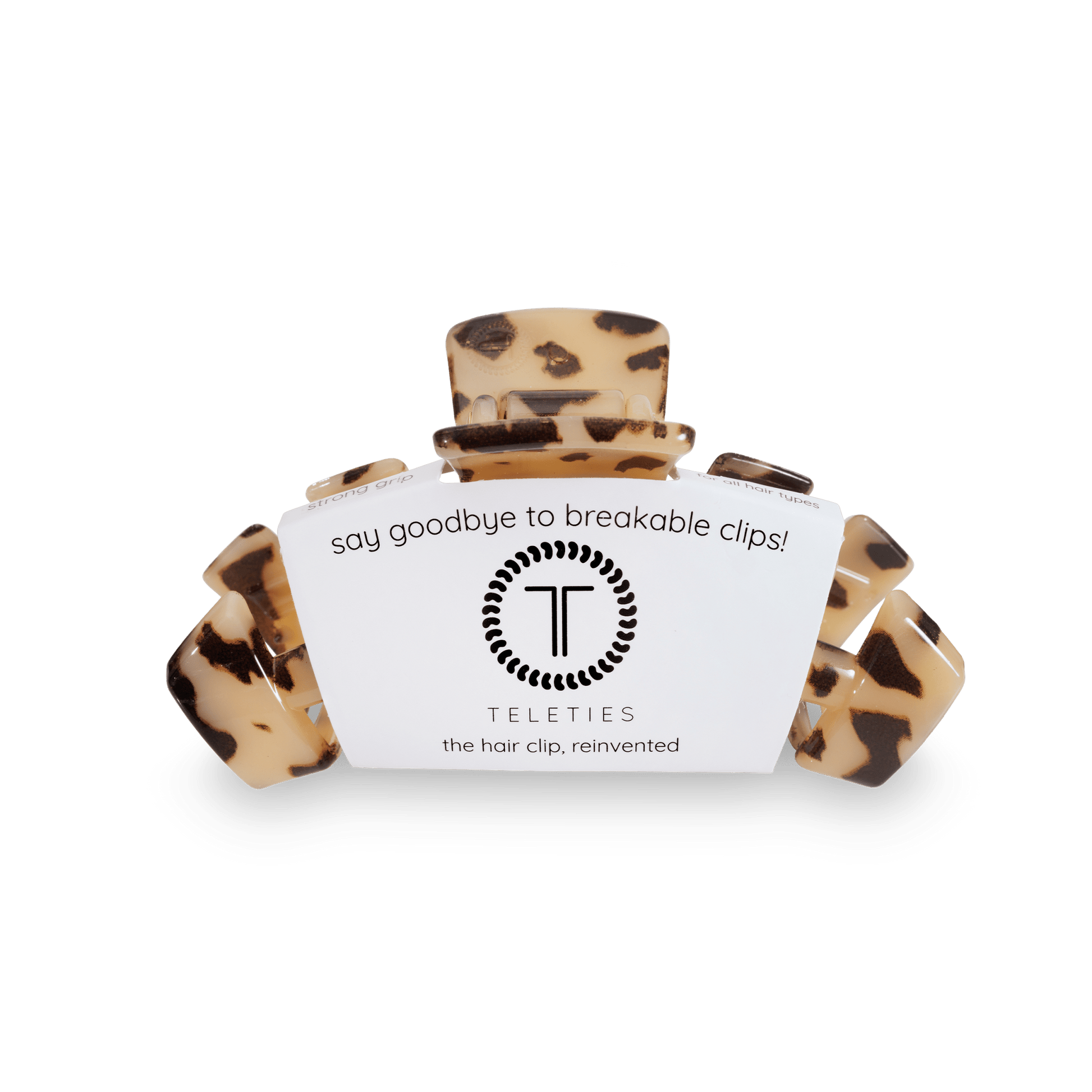 Classic Hair Clip | Medium | Blonde Tortoise - KJ Clothier