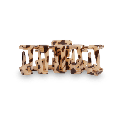 Classic Hair Clip | Medium | Blonde Tortoise - KJ Clothier