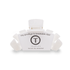 Classic Hair Clip | Medium | Coconut White - KJ Clothier