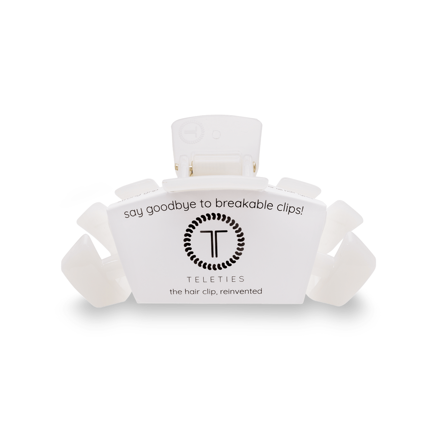 Classic Hair Clip | Medium | Coconut White - KJ Clothier