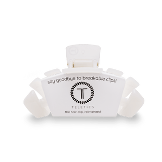 Classic Hair Clip | Medium | Coconut White - KJ Clothier