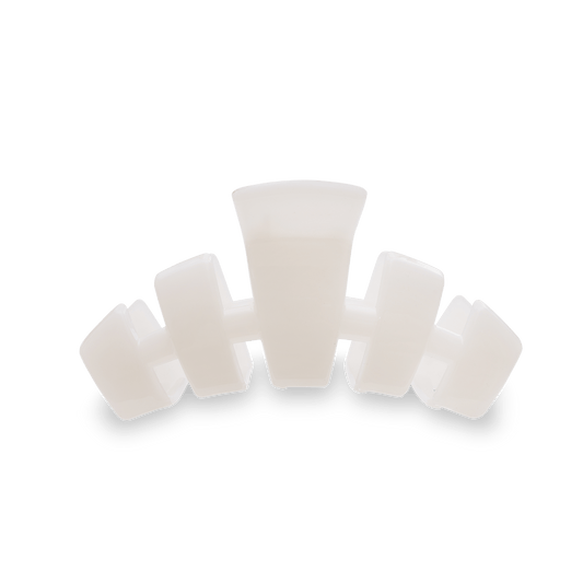 Classic Hair Clip | Medium | Coconut White - KJ Clothier
