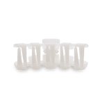Classic Hair Clip | Medium | Coconut White - KJ Clothier
