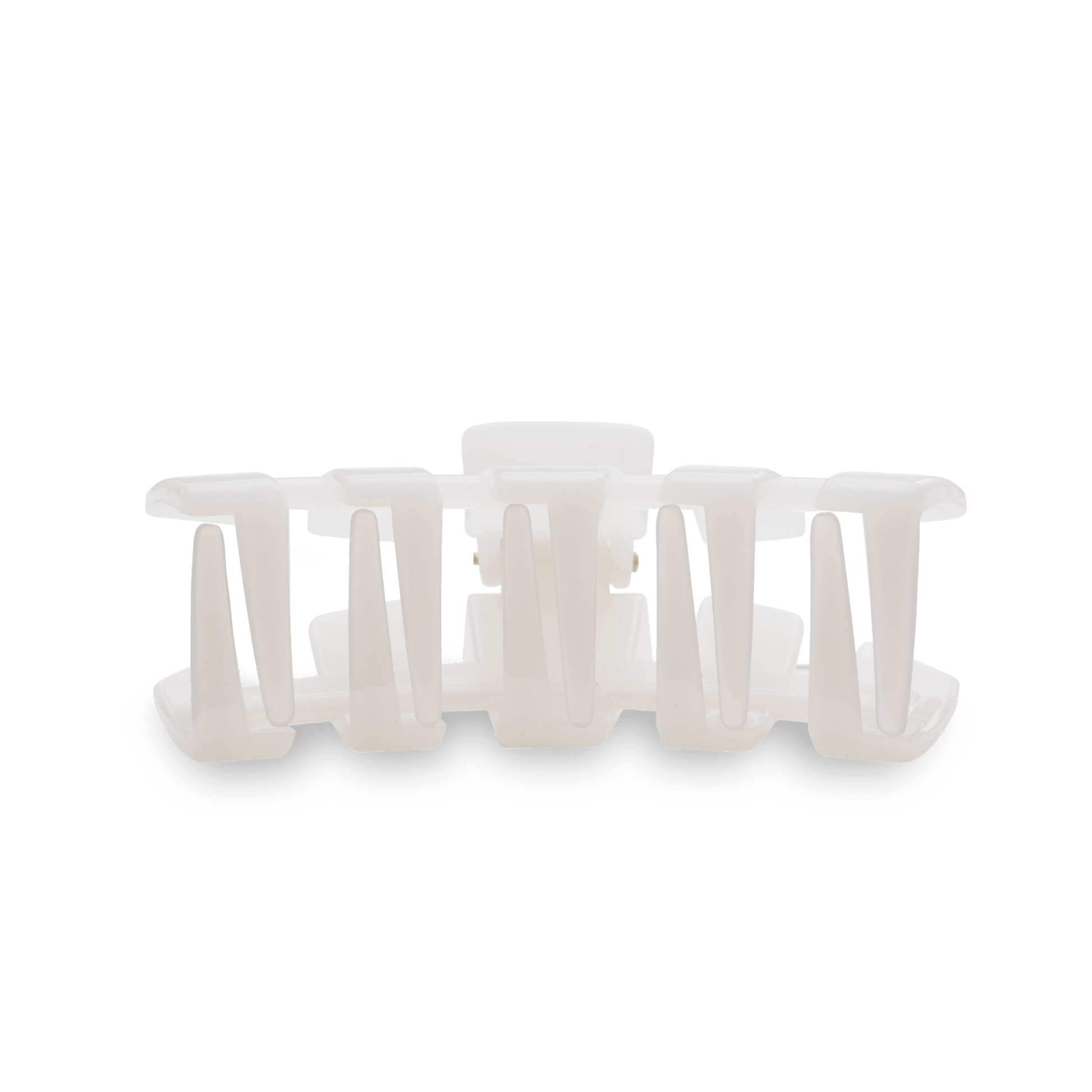 Classic Hair Clip | Medium | Coconut White - KJ Clothier